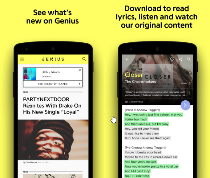 10 Best Lyrics Apps for Android To Sing Along With The Songs