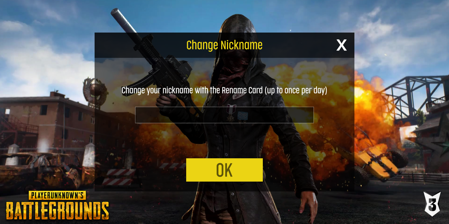 How to Change your Name in PUBG Mobile
