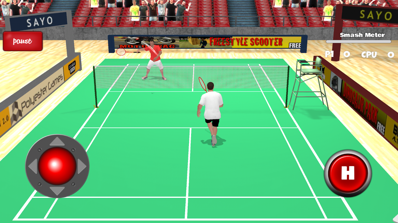 play online badminton games free