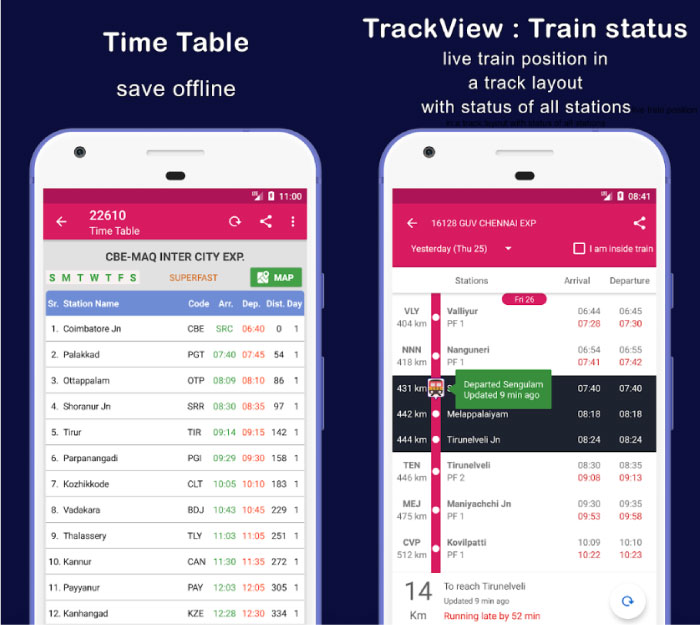 10 Best Apps For PNR Status and Live Train Status in India