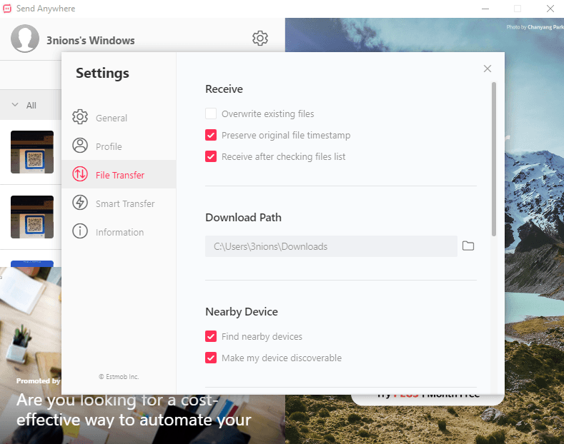How To Wirelessly Transfer Files From Your Phone To Your PC