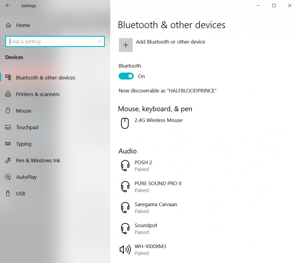 comment activer bluetooth windows 10