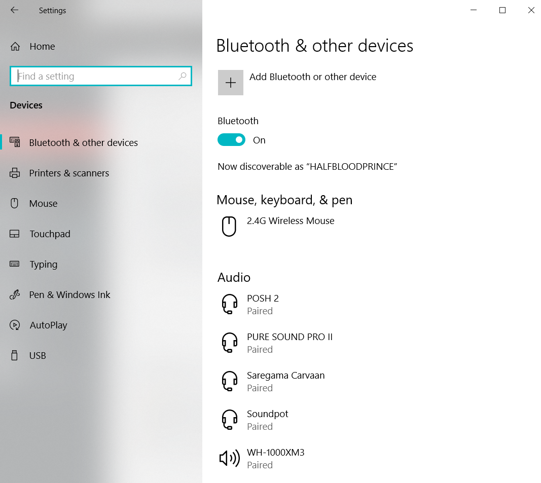 How to Enable Bluetooth on Windows 10