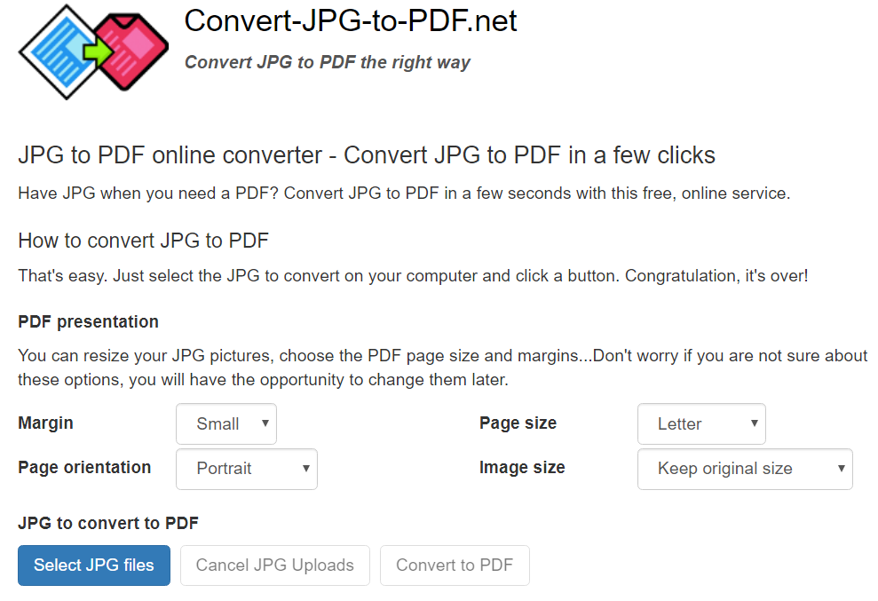 How to convert a JPG into PDF on Windows 10