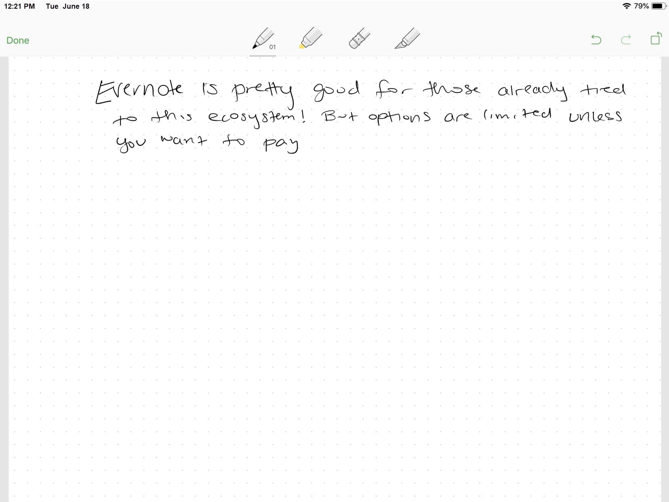 How to Take Handwritten Notes on iPad using the Apple Pencil