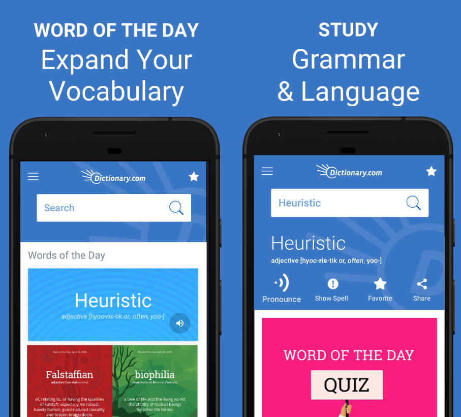 homework dictionary app