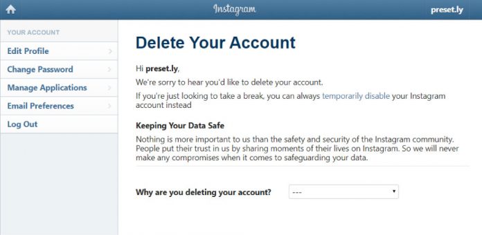 How to Delete an Old Instagram Account without Knowing