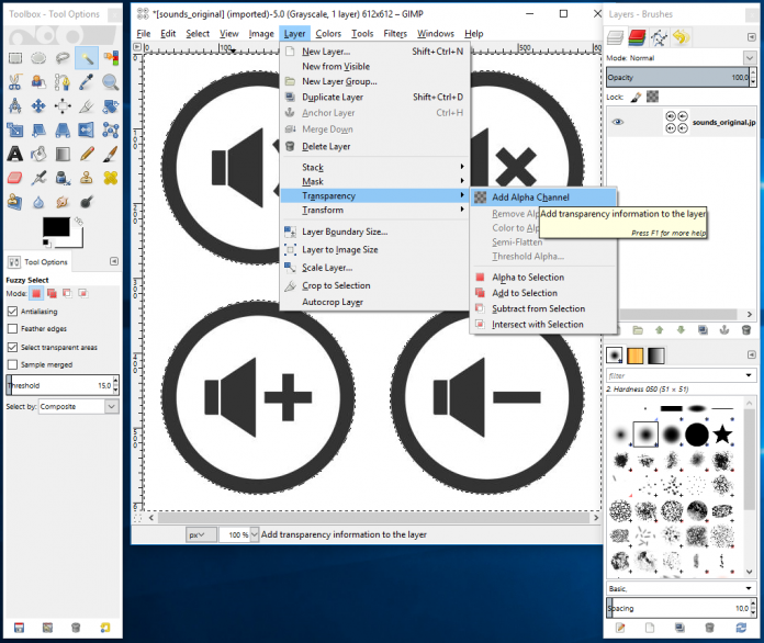 How to make Image Background Transparent in GIMP | 3nions