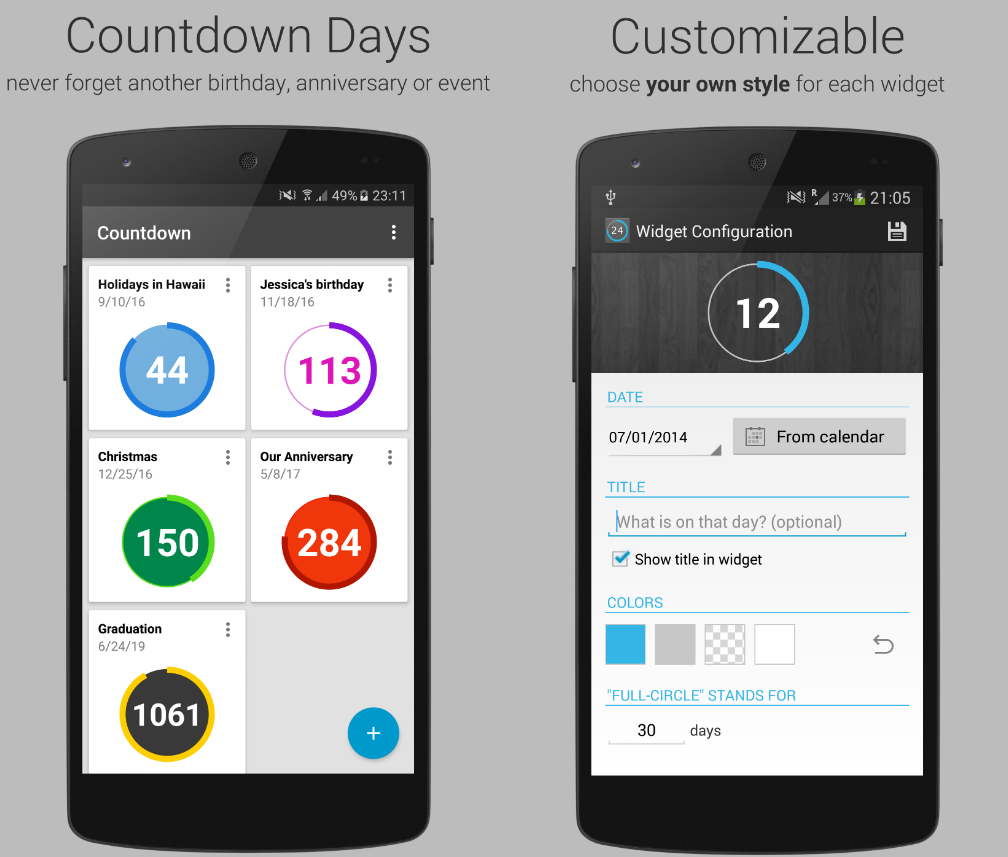 20 Best Countdown Apps for Android & iPhone