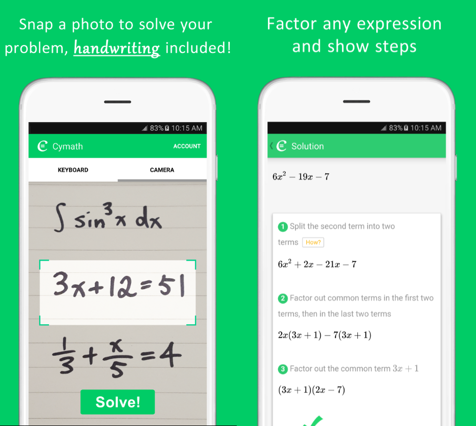 solve math problems app