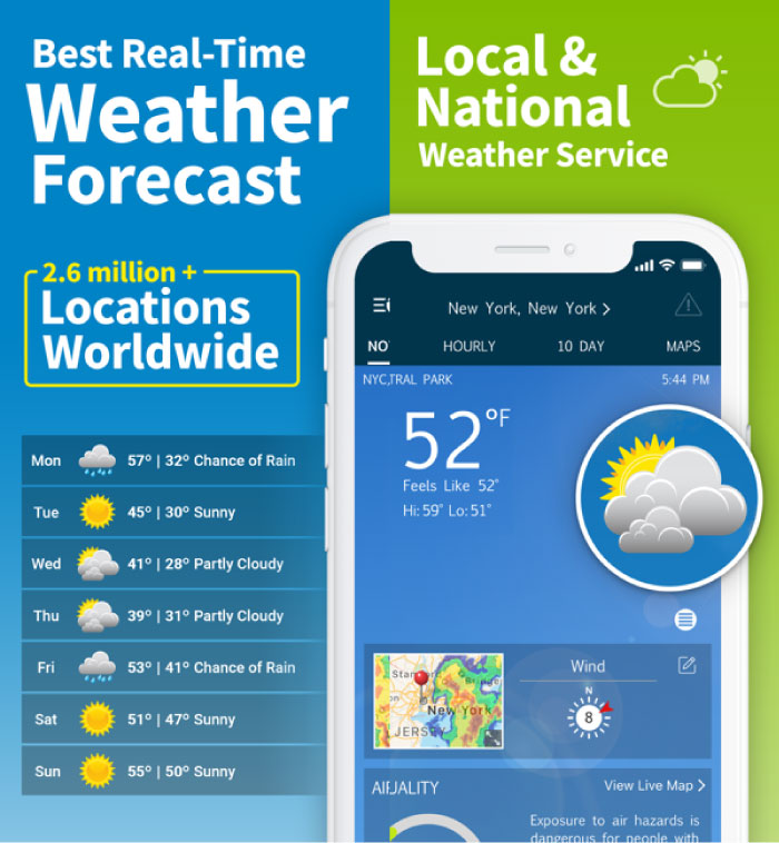 Best Free Weather Apps for iPhone