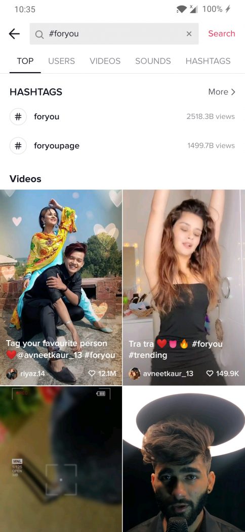 How to get on the foryou page on TikTok
