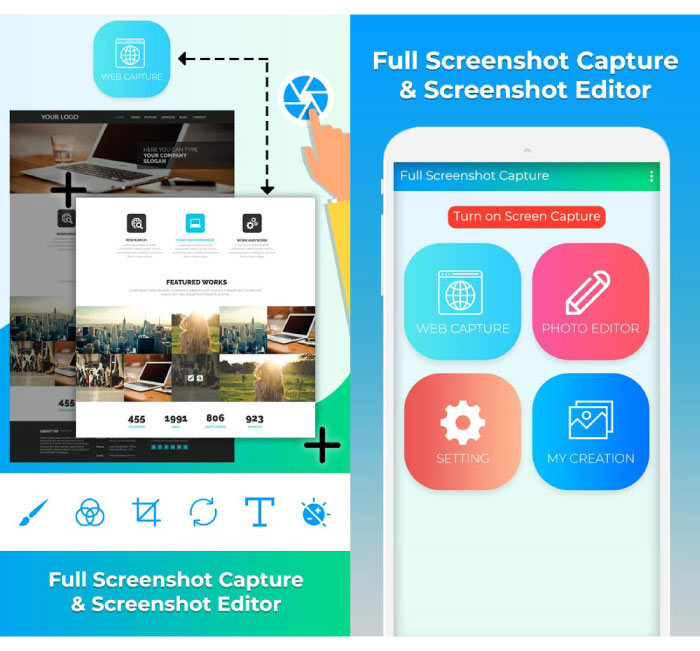 10 Best Apps to Take Full Page Screenshots on Android