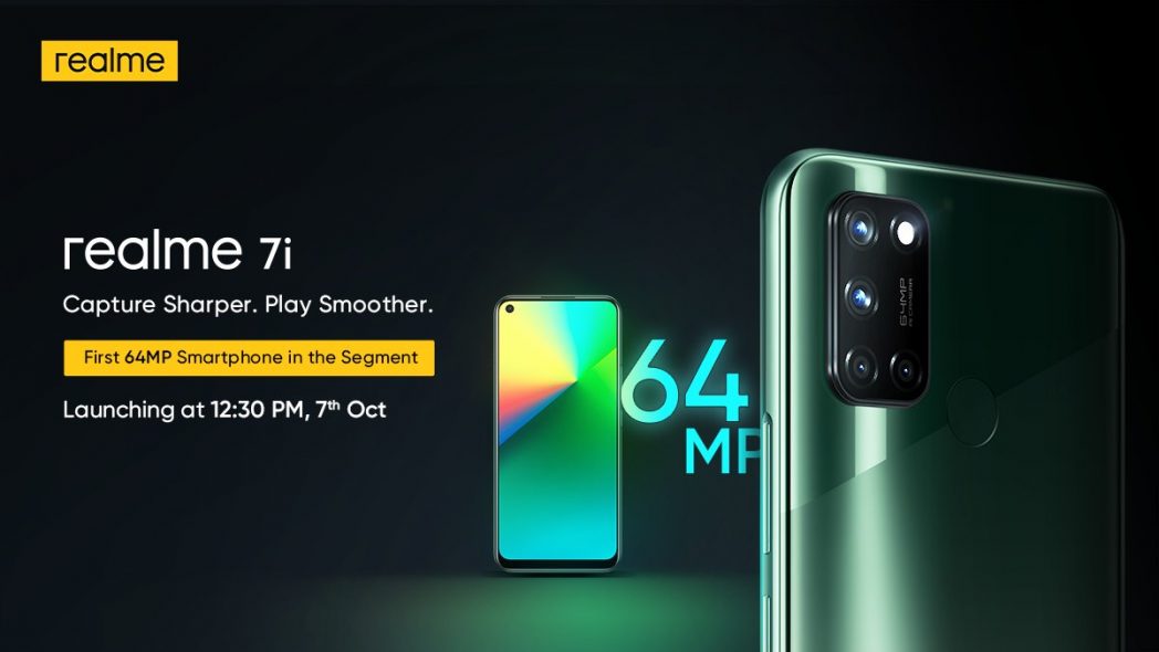 Realme 7i Specs Revealed on the Support Page; to be Launched on October 7