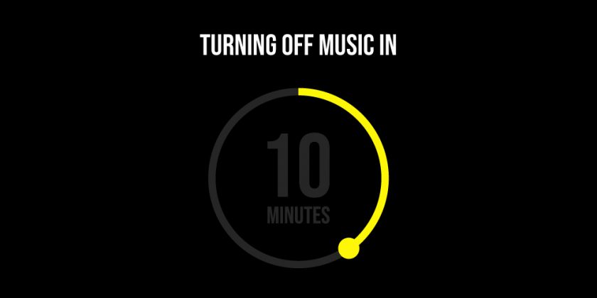 turn off music – 3nions