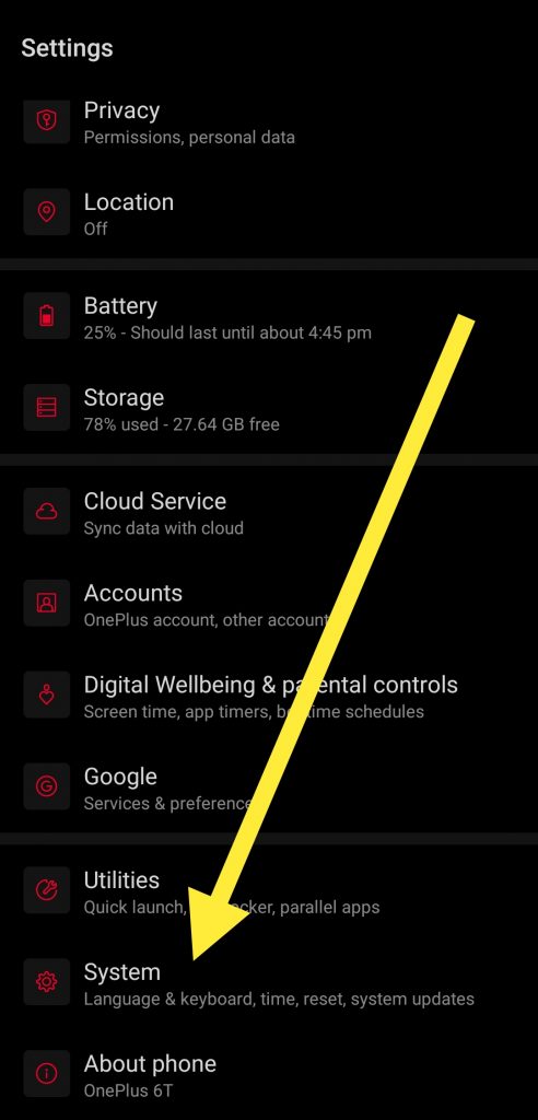 How to Hard Reset OnePlus 6T (Factory Reset OnePlus 6T)