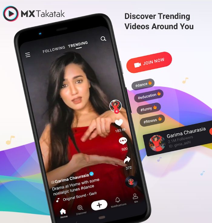 MX TakaTak App is from which country