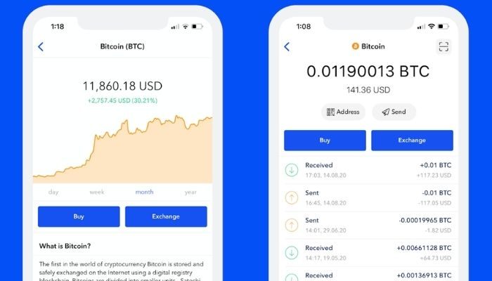 buy bitcoin using app