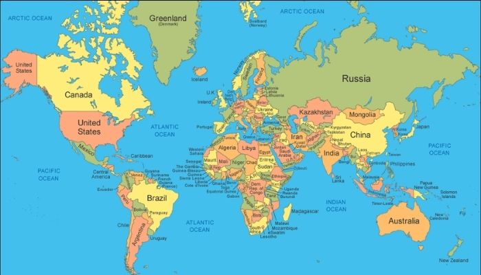 List of All the Countries in the World(Alphabetical Order)